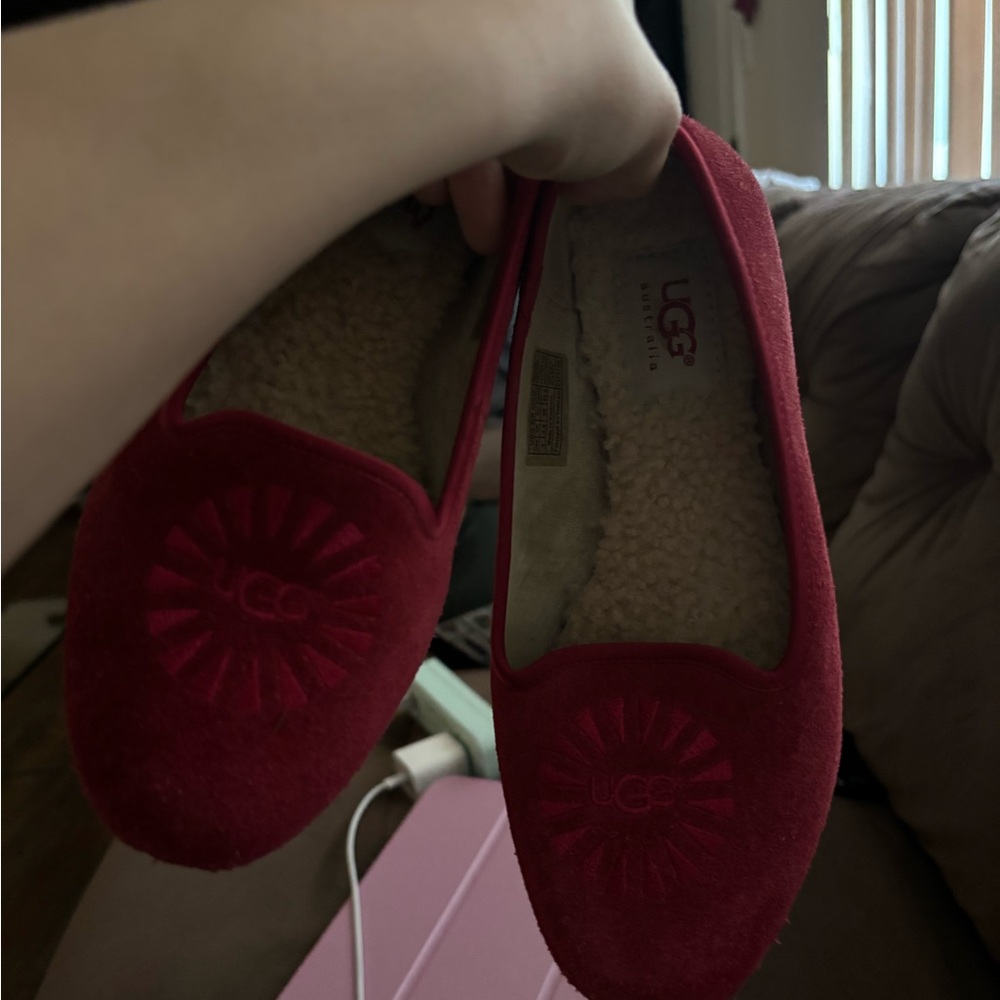 UGG Women's Red Slippers